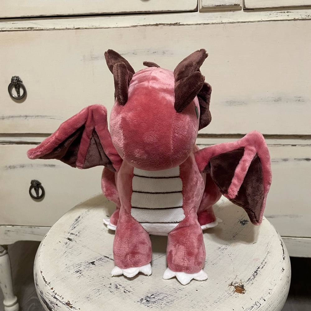 Gift it! Bellzi DRAGGI Flying Dragon Plush – Pink Mauve - Picture 3 of 4